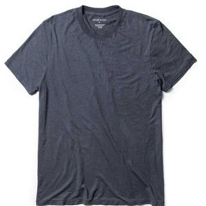 Taylor Stitch The Cotton Hemp Tee in Navy Men's Large - 42